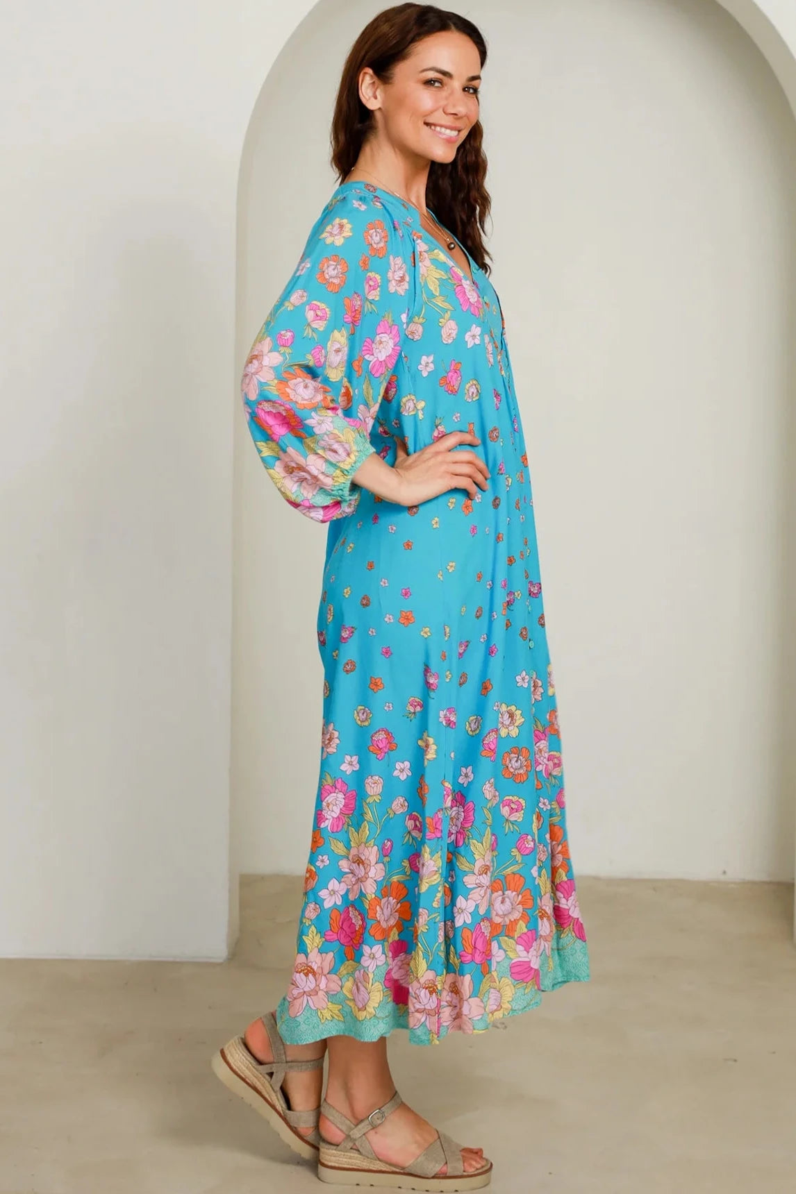 DREAMCATCHER | TASMIN MIDI DRESS | Bohemian Love Runway