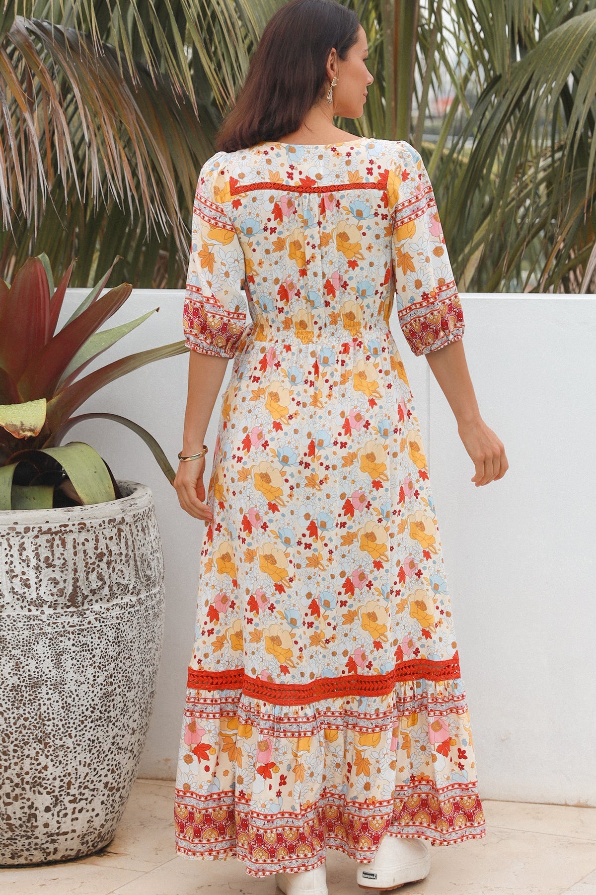 DREAMCATCHER | GABRIELLE MAXI DRESS | Bohemian Love Runway