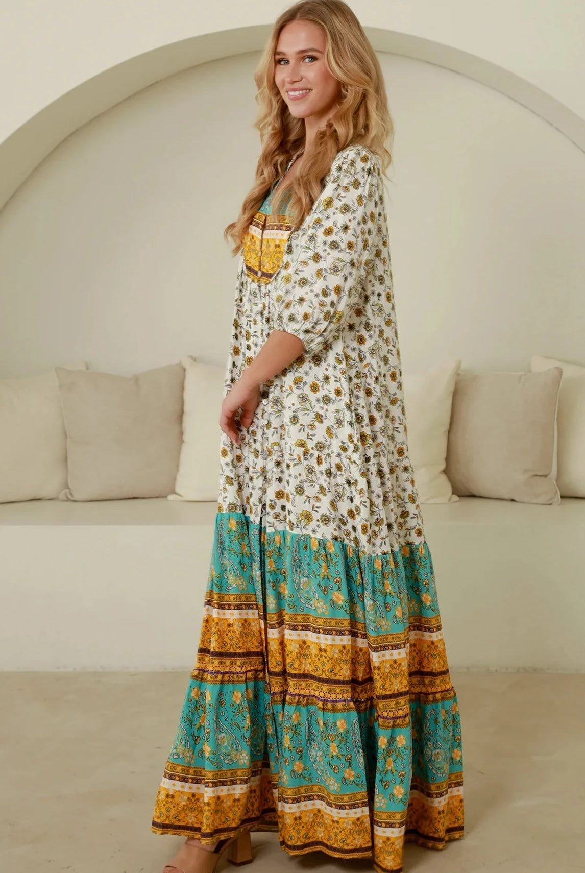 DREAMCATCHER | ALLYA MAXI DRESS | Bohemian Love Runway