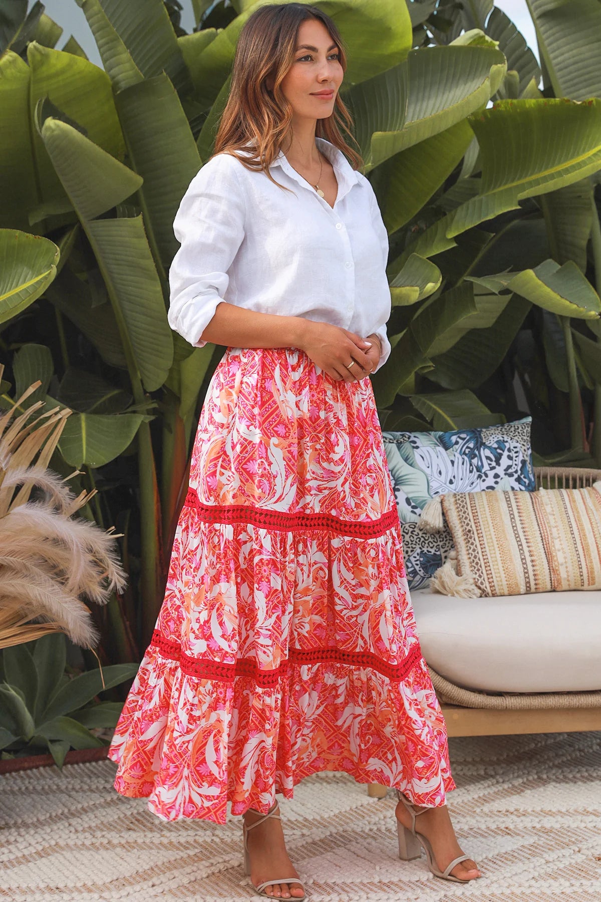 DREAMCATCHER | EVELOT MAXI SKIRT | Bohemian Love Runway