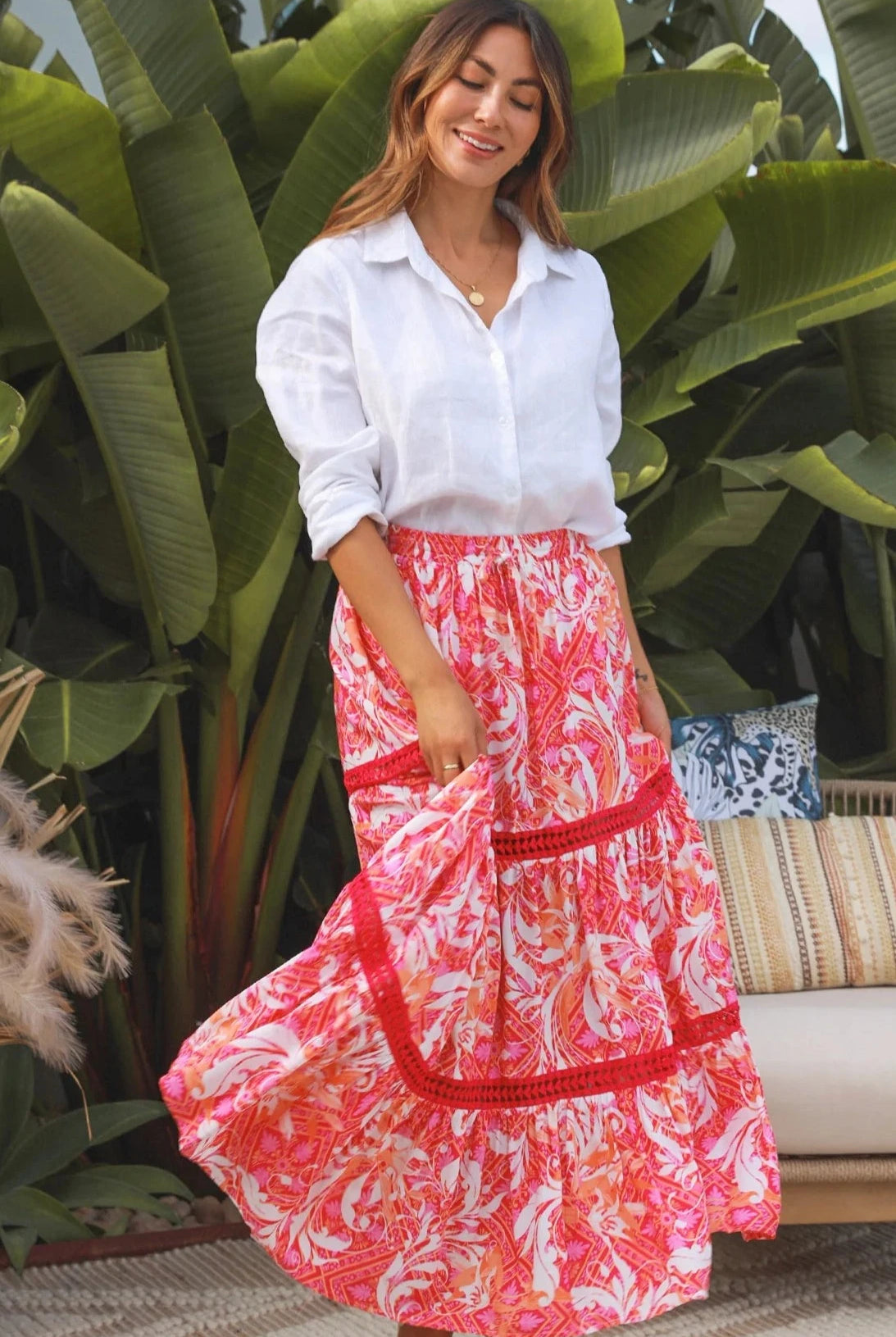 DREAMCATCHER | EVELOT MAXI SKIRT | Bohemian Love Runway