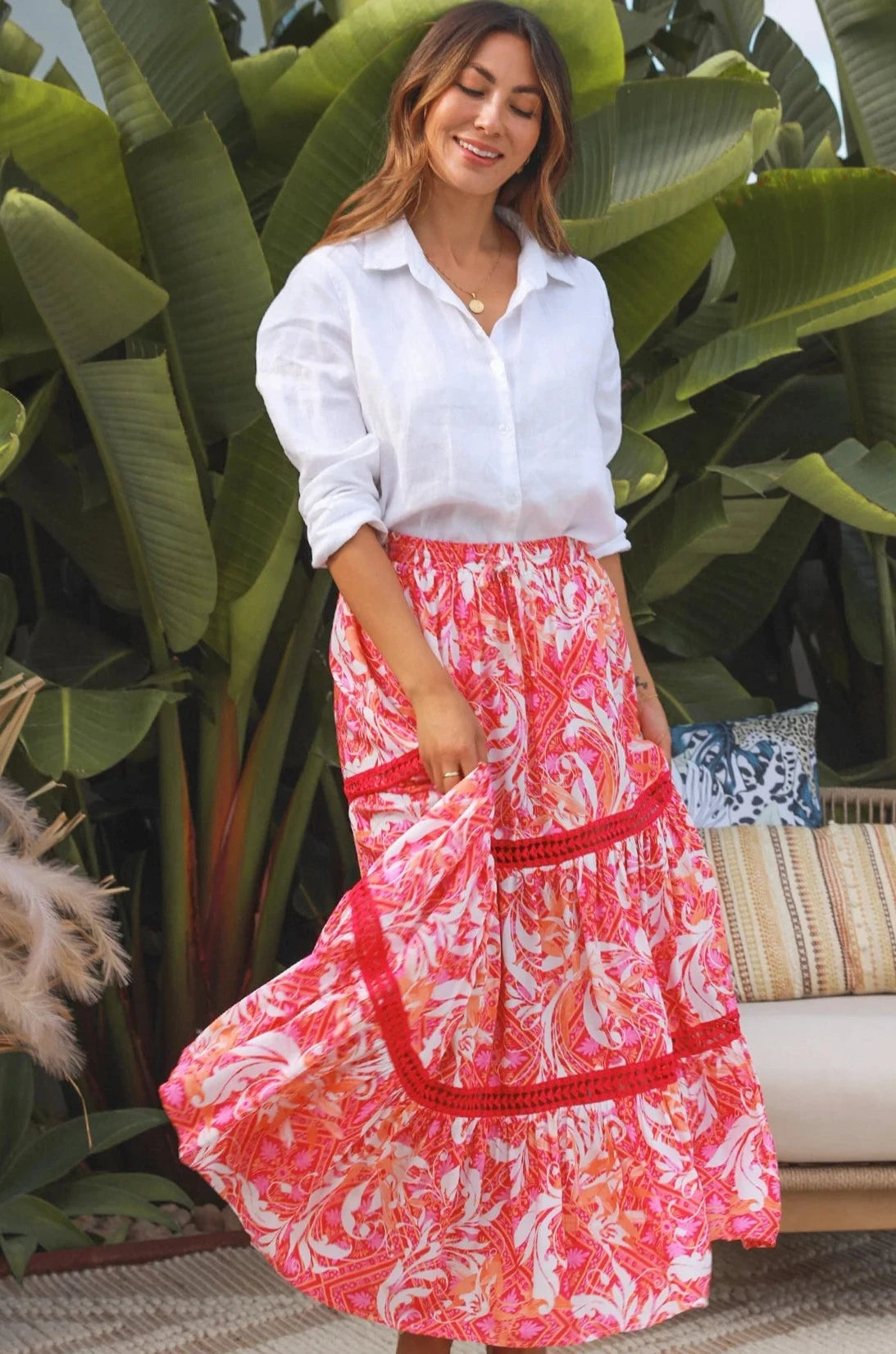 DREAMCATCHER | EVELOT MAXI SKIRT | Bohemian Love Runway