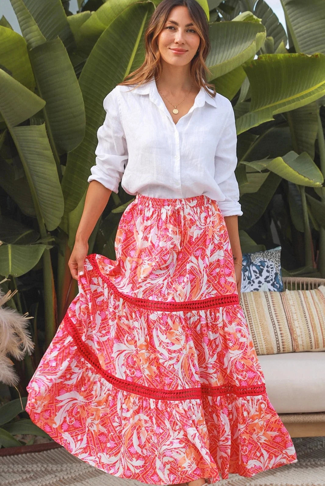 DREAMCATCHER | EVELOT MAXI SKIRT | Bohemian Love Runway