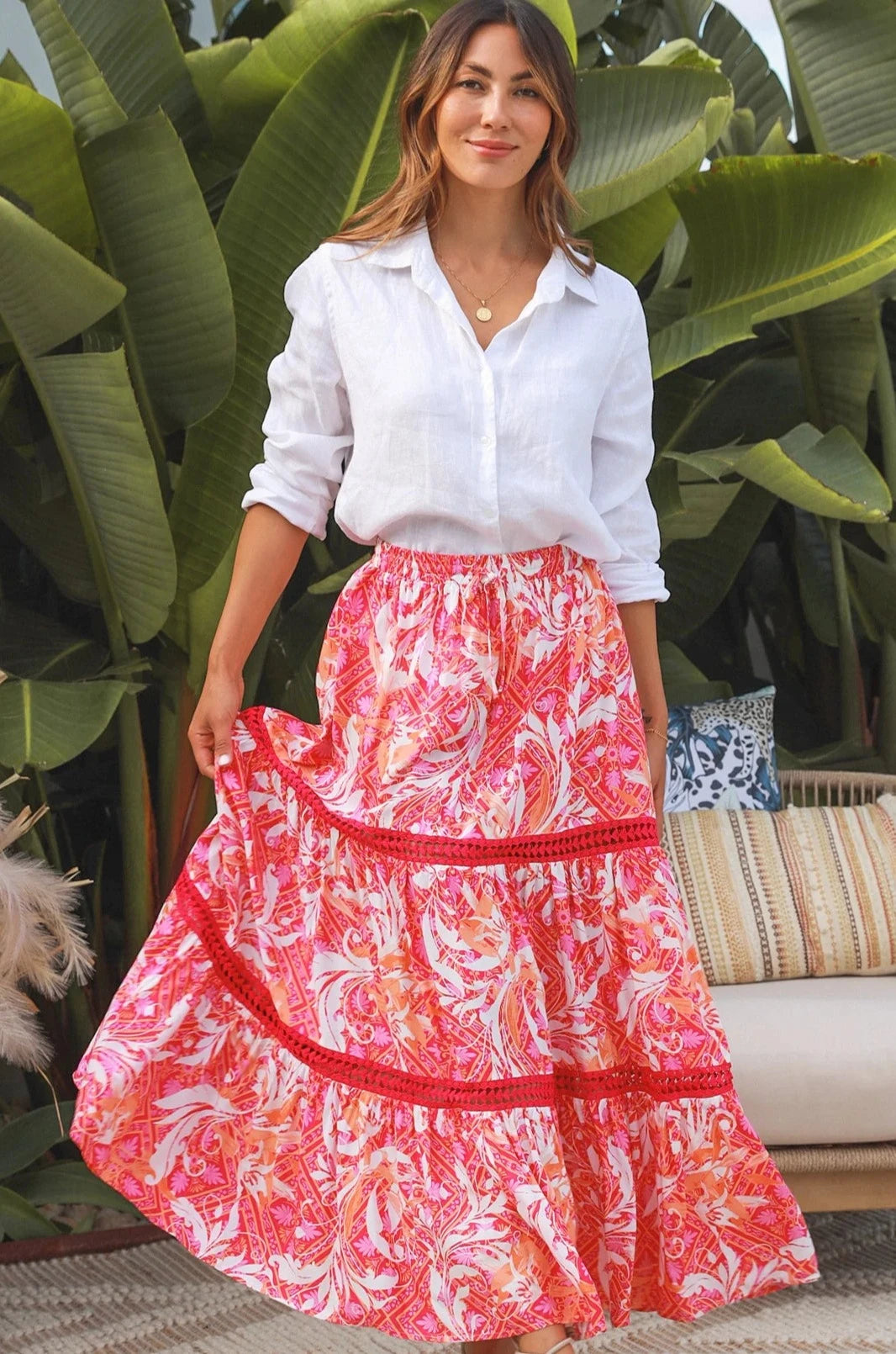 DREAMCATCHER | EVELOT MAXI SKIRT | Bohemian Love Runway