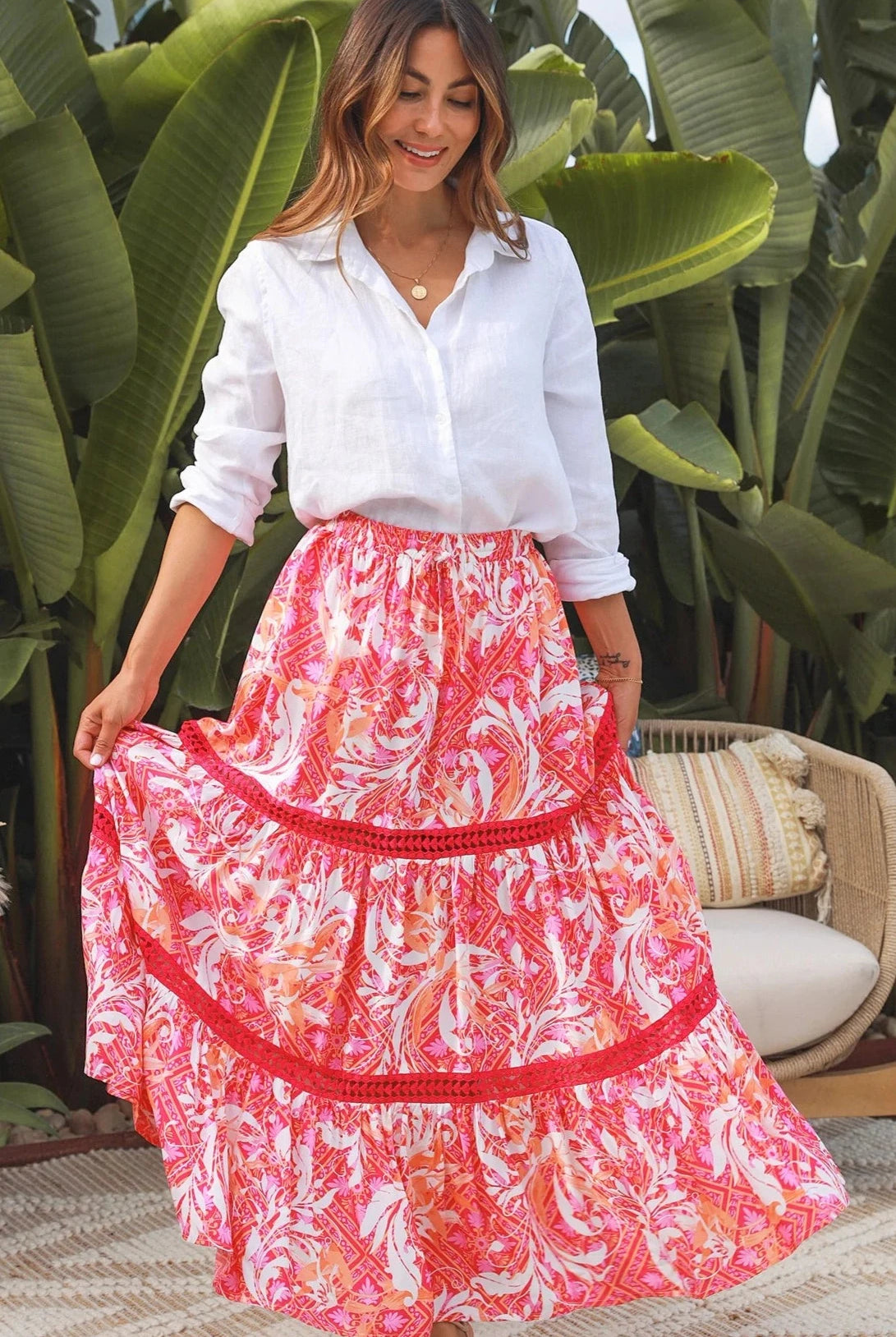 DREAMCATCHER | EVELOT MAXI SKIRT | Bohemian Love Runway