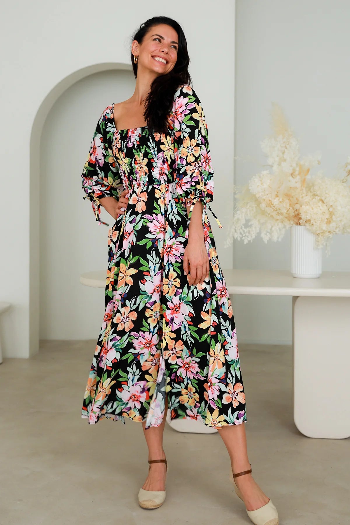 DREAMCATCHER | ALLORA MIDI DRESS | Bohemian Love Runway