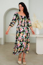 DREAMCATCHER | ALLORA MIDI DRESS | Bohemian Love Runway