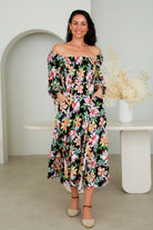 DREAMCATCHER | ALLORA MIDI DRESS | Bohemian Love Runway