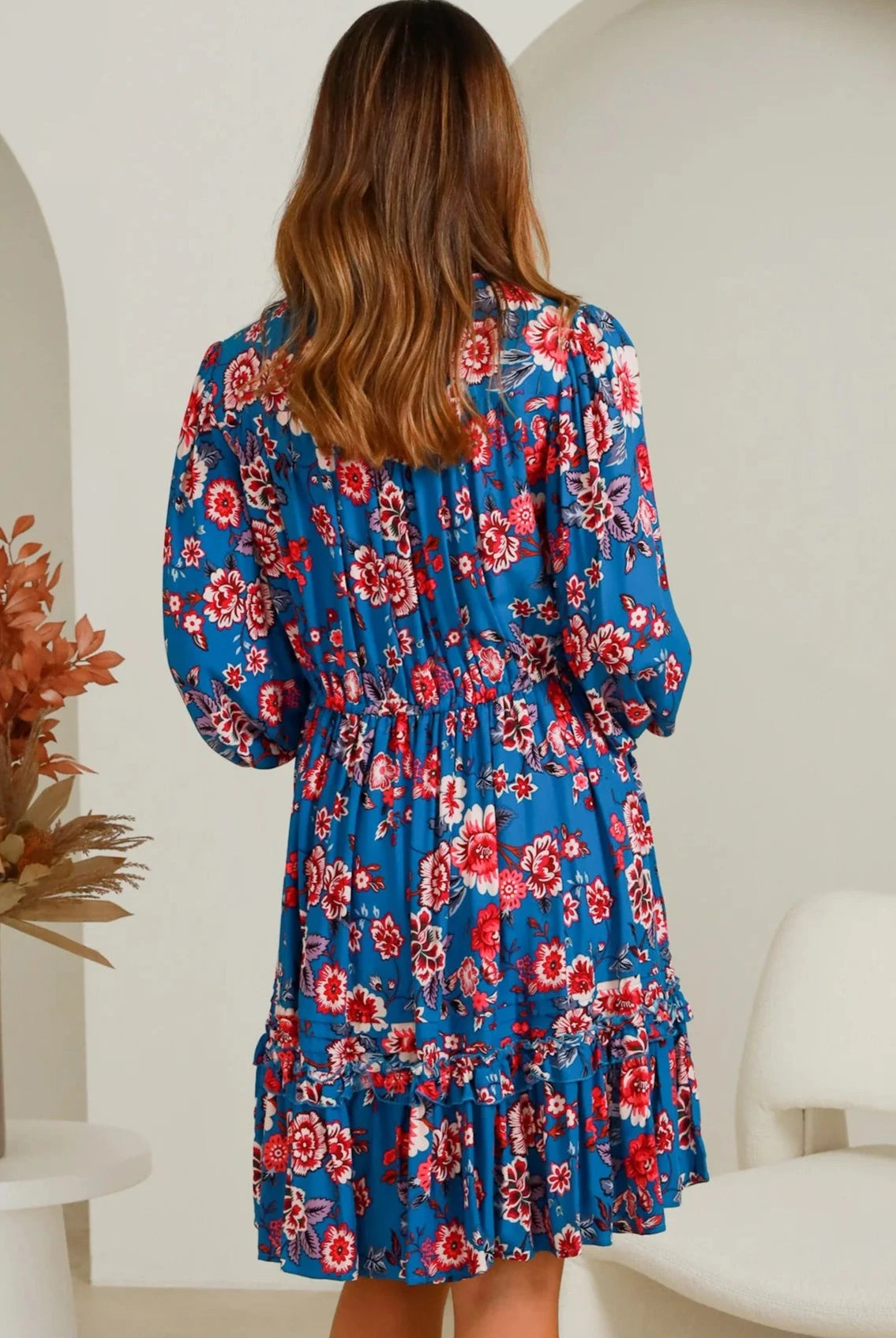 DREAMCATCHER | SOPHIE V- NECK MINI DRESS | Bohemian Love Runway