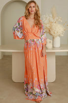 DREAMCATCHER | ELOISE V-NECK MAXI DRESS | Bohemian Love Runway