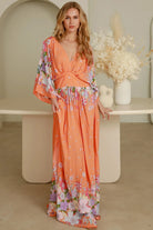 DREAMCATCHER | ELOISE V-NECK MAXI DRESS | Bohemian Love Runway