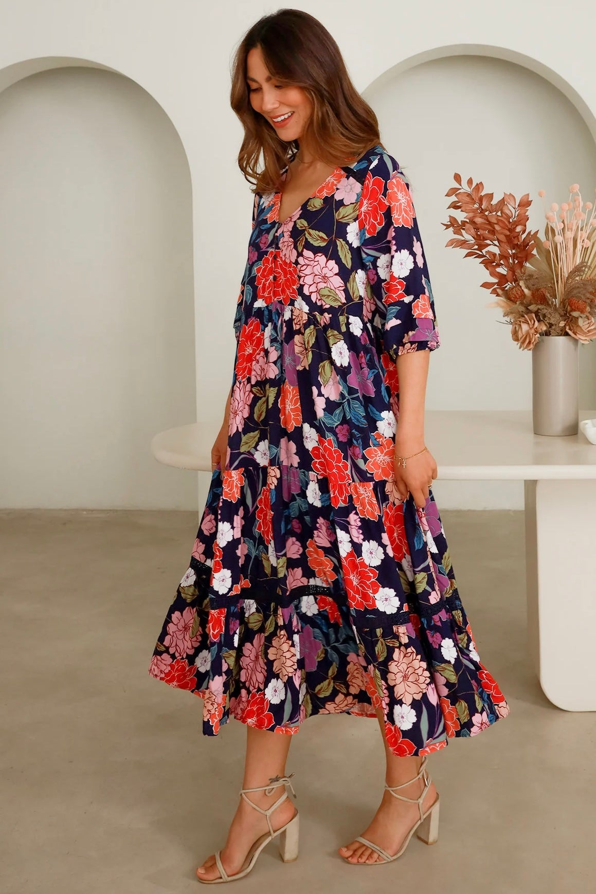 DREAMCATCHER | AIMEE MIDI DRESS | Bohemian Love Runway