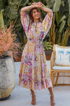 DREAMCATCHER | CARMEN MIDI DRESS | Bohemian Love Runway