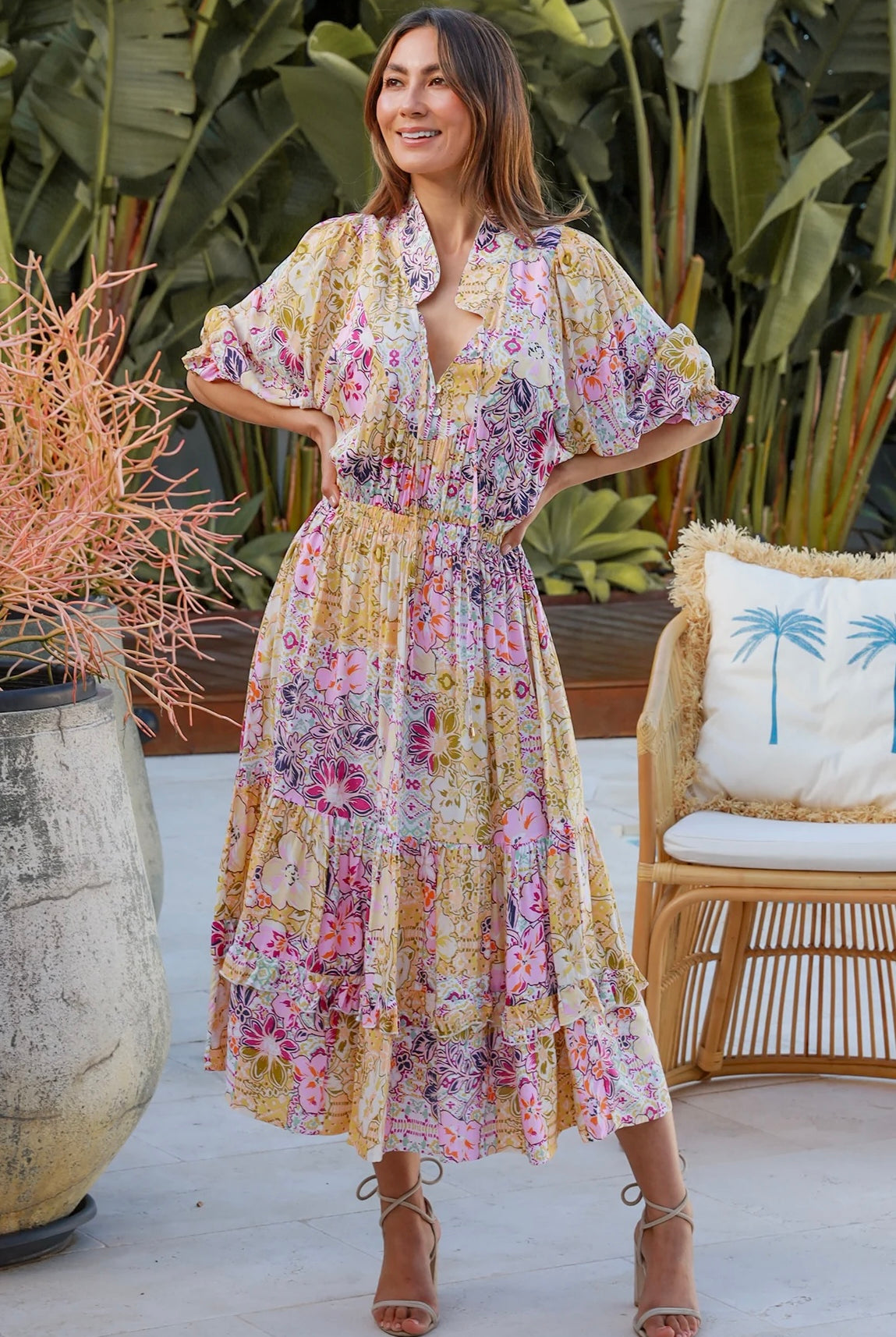 DREAMCATCHER | CARMEN MIDI DRESS | Bohemian Love Runway