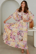 DREAMCATCHER | CARMEN OFF THE SHOULDER MAXI DRESS | Bohemian Love Runway