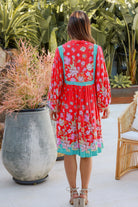DREAMCATCHER | CLAUDETTE LONG SLEEVE MINI DRESS | Bohemian Love Runway