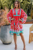 DREAMCATCHER | CLAUDETTE LONG SLEEVE MINI DRESS | Bohemian Love Runway
