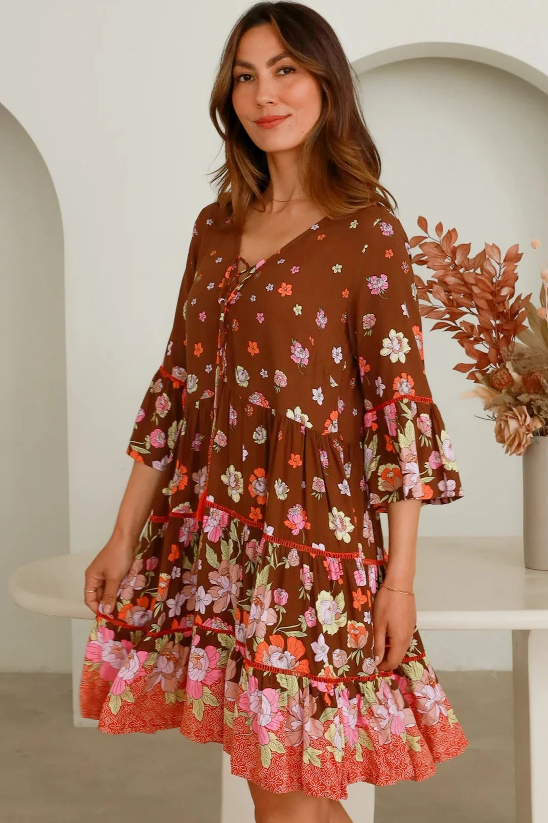 DREAMCATCHER | DAHLIA MINI DRESS | Bohemian Love Runway
