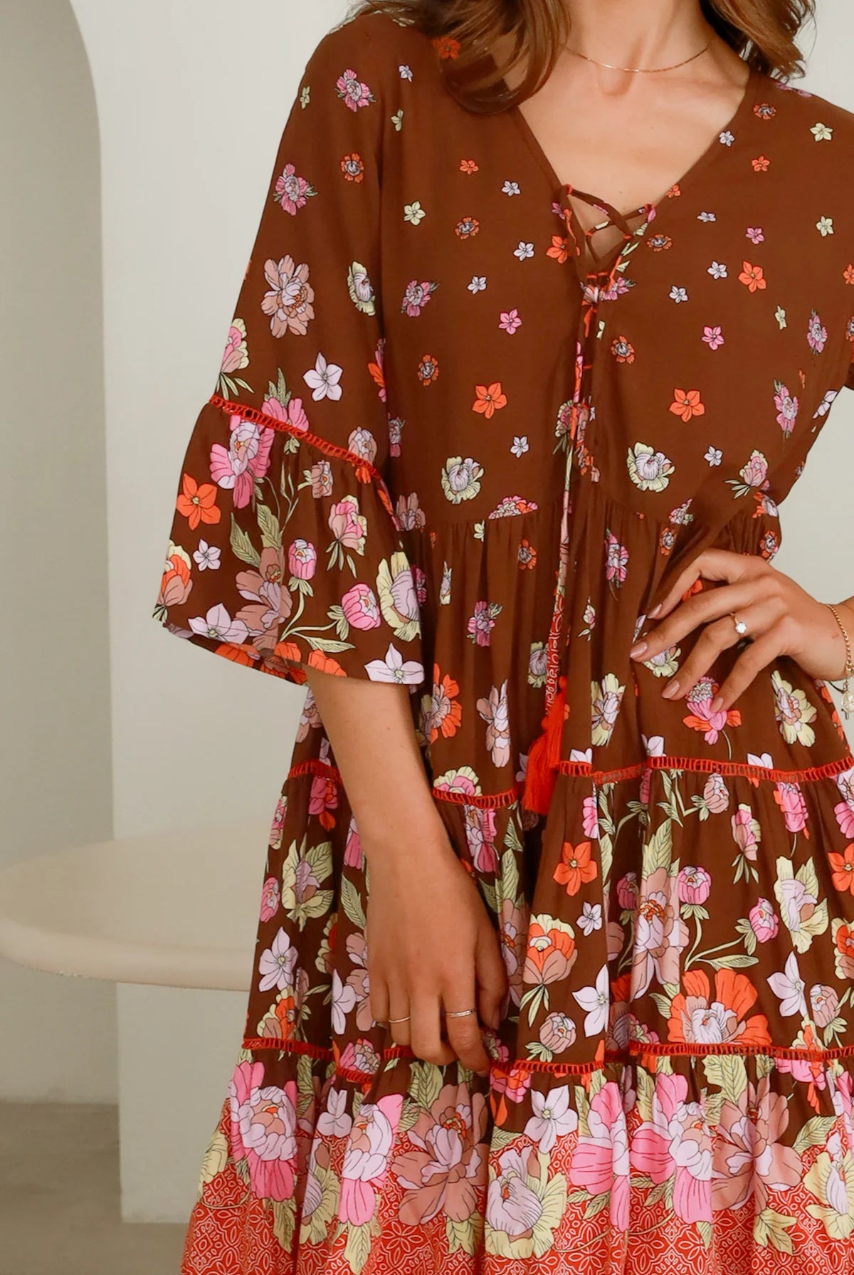 DREAMCATCHER | DAHLIA MINI DRESS | Bohemian Love Runway