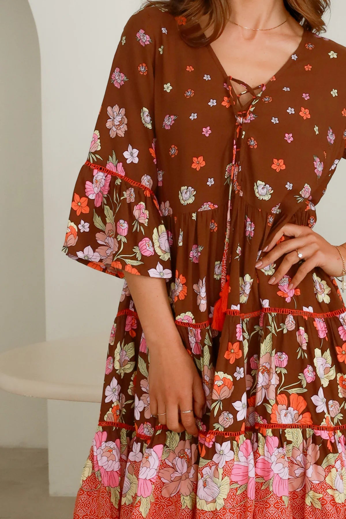 DREAMCATCHER | DAHLIA MINI DRESS | Bohemian Love Runway
