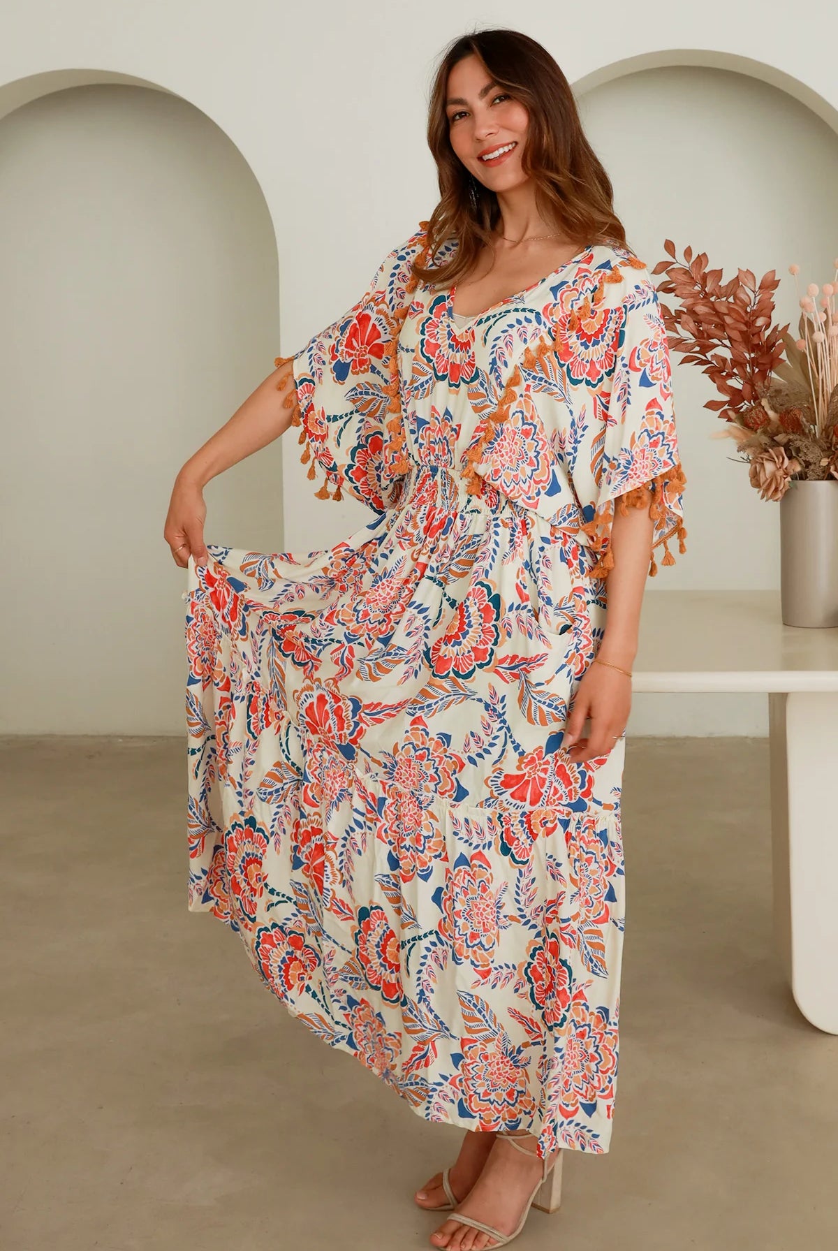 DREAMCATCHER | GISELLE MIDI DRESS | Bohemian Love Runway