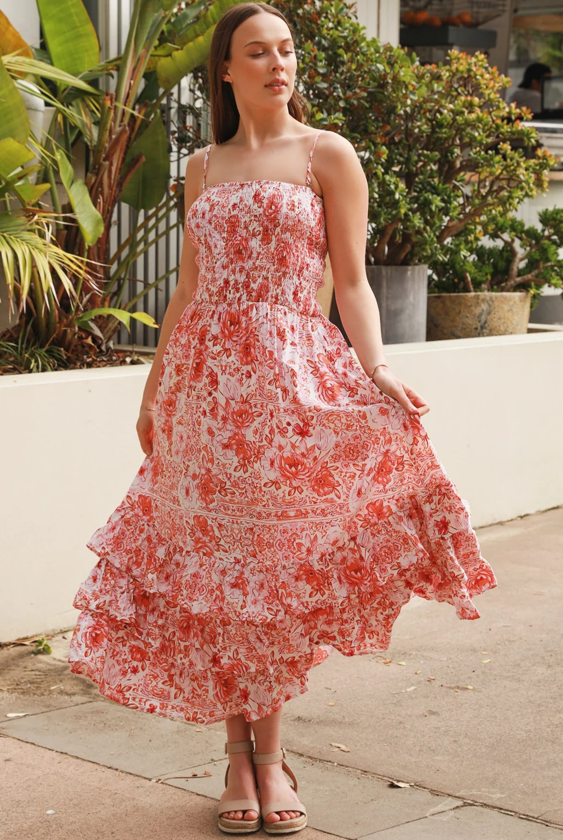 DREAMCATCHER | HILDA SLIP MAXI DRESS | Bohemian Love Runway