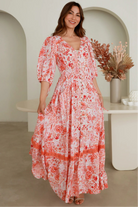 DREAMCATCHER | HILDA BUTTON THROUGH MAXI DRESS | Bohemian Love Runway