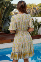 DREAMCATCHER | WILLOW V-NECK MINI DRESS | Bohemian Love Runway