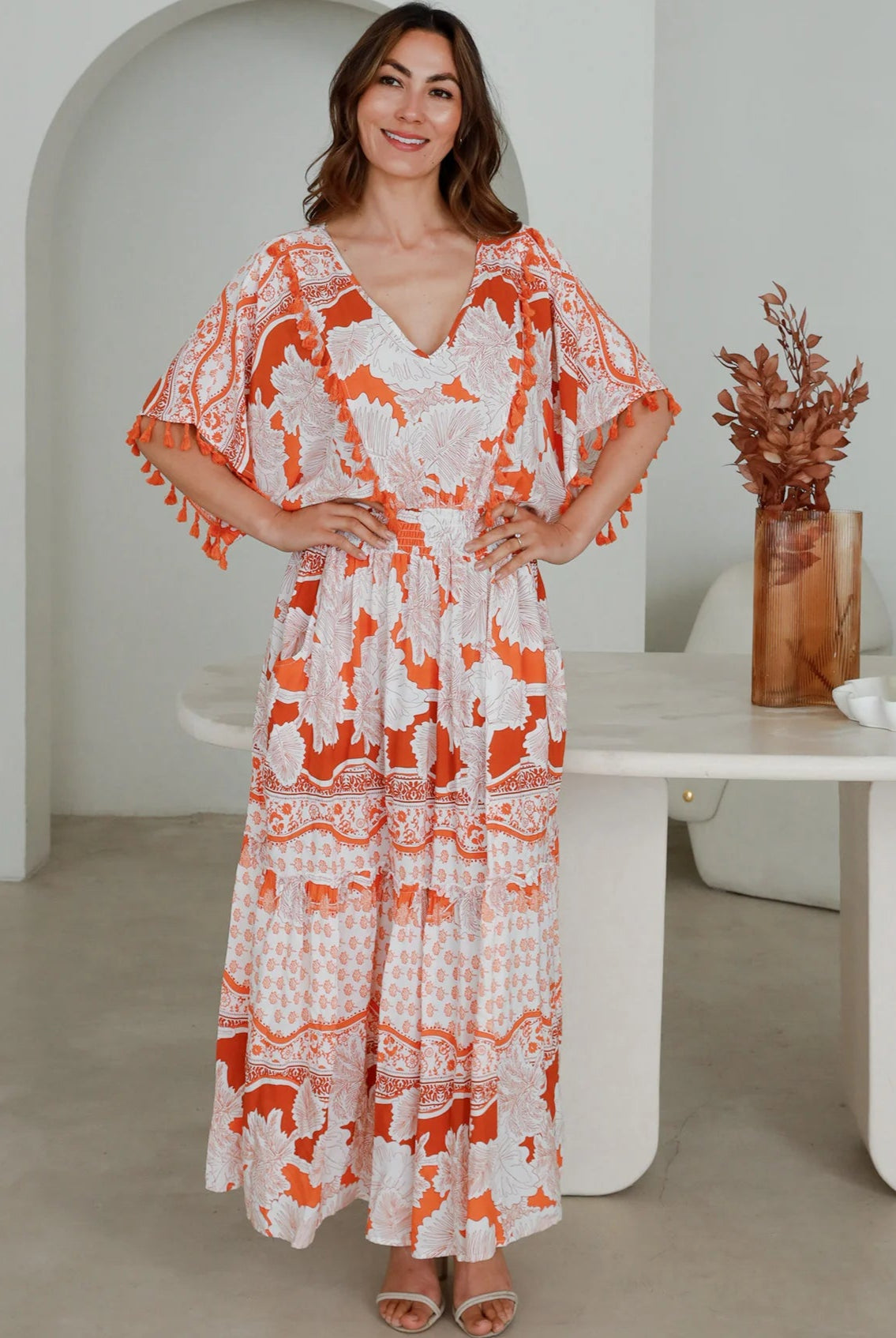 DREAMCATCHER | SERENITY MIDI DRESS | Bohemian Love Runway