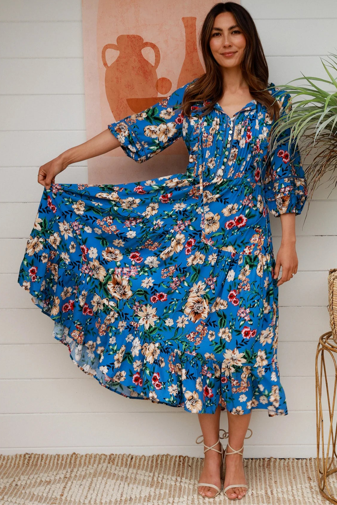 DREAMCATCHER | MIYA MIDI DRESS | Bohemian Love Runway