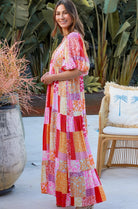 DREAMCATCHER | RUBY V-NECK MAXI DRESS | Bohemian Love Runway