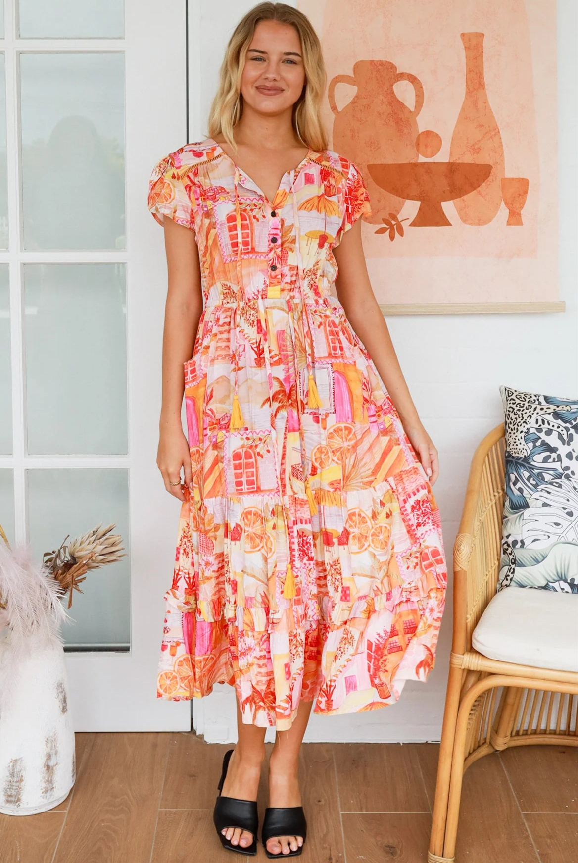 DREAMCATCHER | AMELIA MIDI DRESS | Bohemian Love Runway