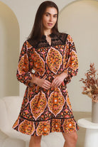 DREAMCATCHER | LOLITA LONG SLEEVE MINI DRESS | Bohemian Love Runway
