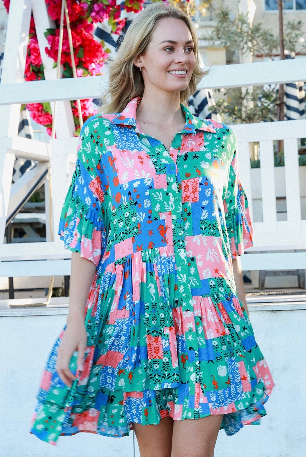 DREAMCATCHER | MAISIE MINI DRESS | Bohemian Love Runway