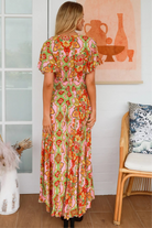 DREAMCATCHER | EVITA V-NECK MAXI DRESS | Bohemian Love Runway