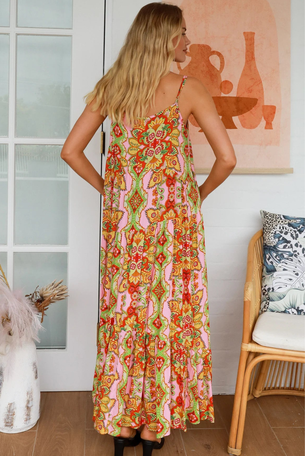 DREAMCATCHER | EVITA SLIP MAXI DRESS | Bohemian Love Runway