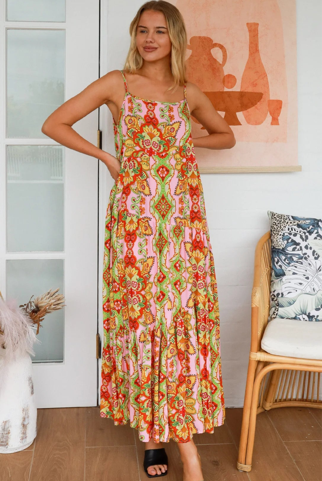 DREAMCATCHER | EVITA SLIP MAXI DRESS | Bohemian Love Runway