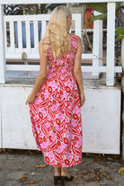 DREAMCATCHER | EVE MIDI DRESS LINEN/RAYON | Bohemian Love Runway