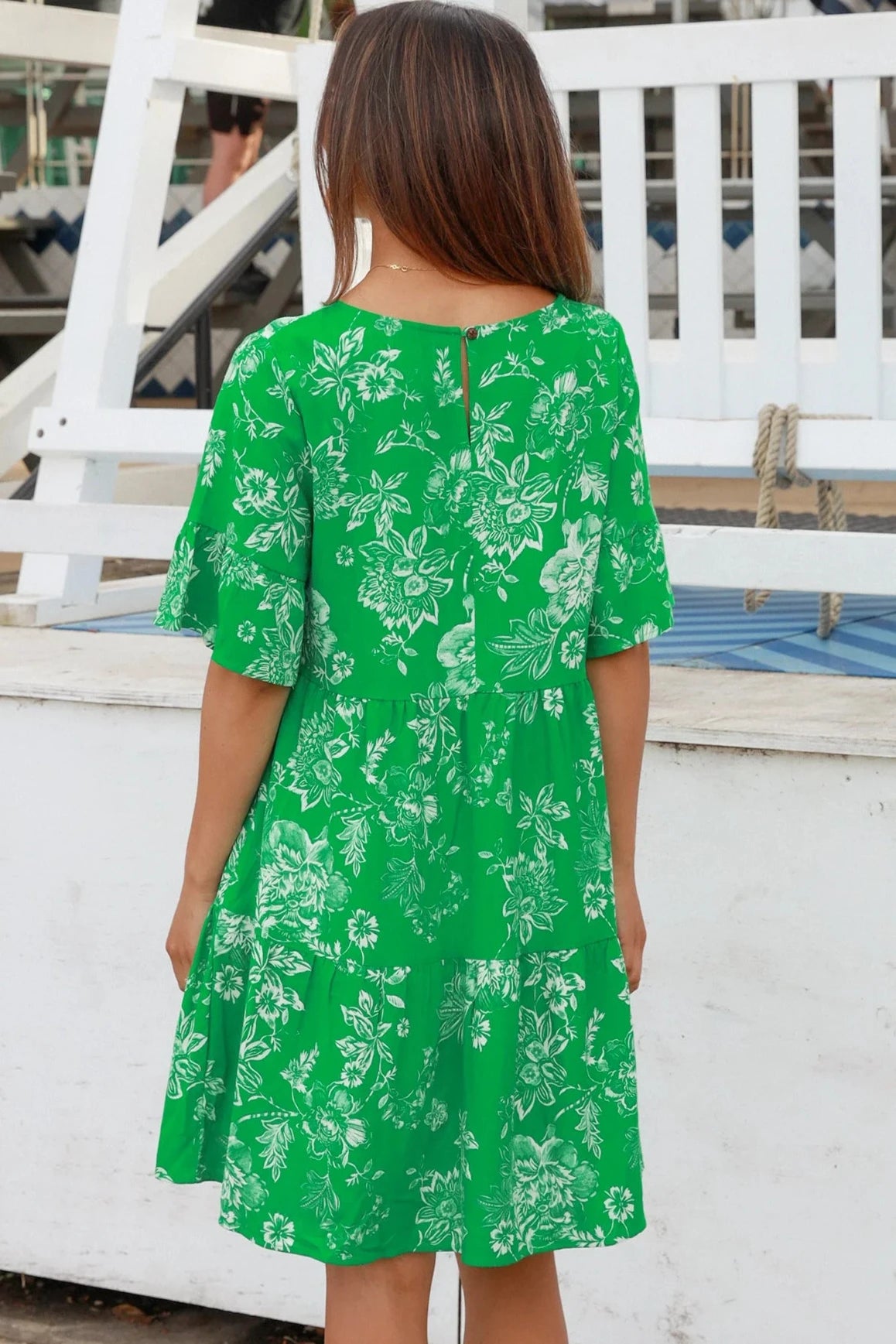 DREAMCATCHER | GRETA MINI DRESS LINEN/RAYON | Bohemian Love Runway