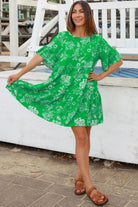 DREAMCATCHER | GRETA MINI DRESS LINEN/RAYON | Bohemian Love Runway