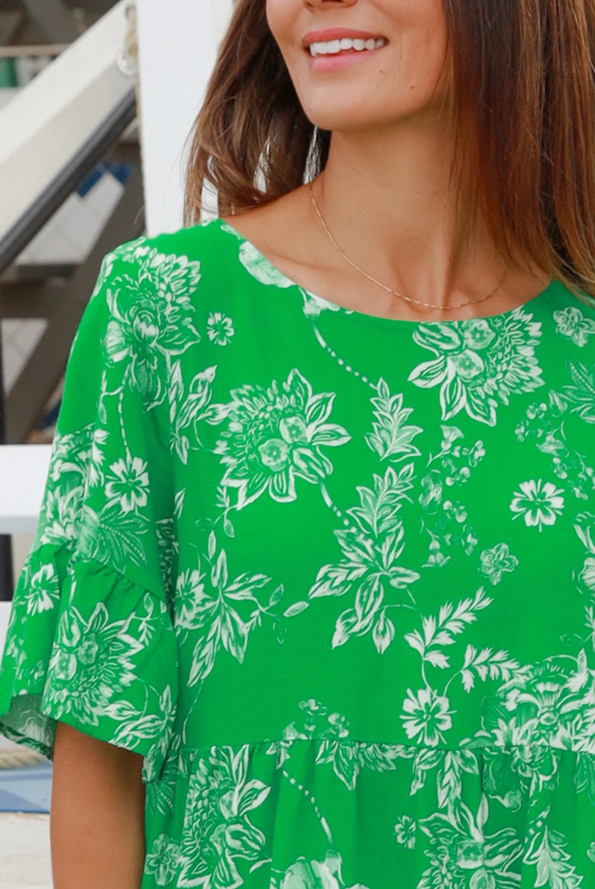 DREAMCATCHER | GRETA MINI DRESS LINEN/RAYON | Bohemian Love Runway