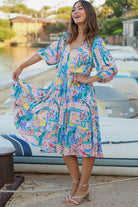 DREAMCATCHER | SIENNA HALF SLEEVE MIDI DRESS | Bohemian Love Runway