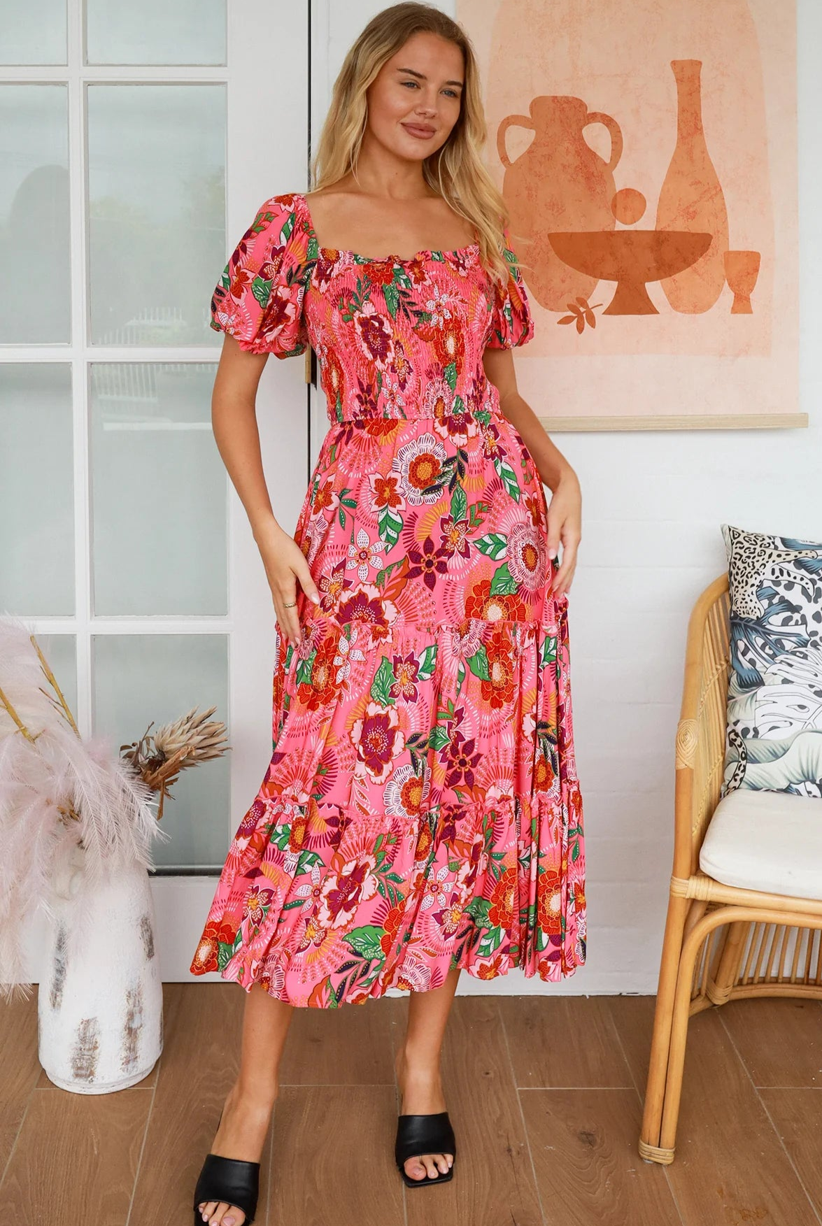 DREAMCATCHER | ISABELLA MIDI DRESS | Bohemian Love Runway