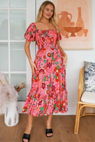 DREAMCATCHER | ISABELLA MIDI DRESS | Bohemian Love Runway