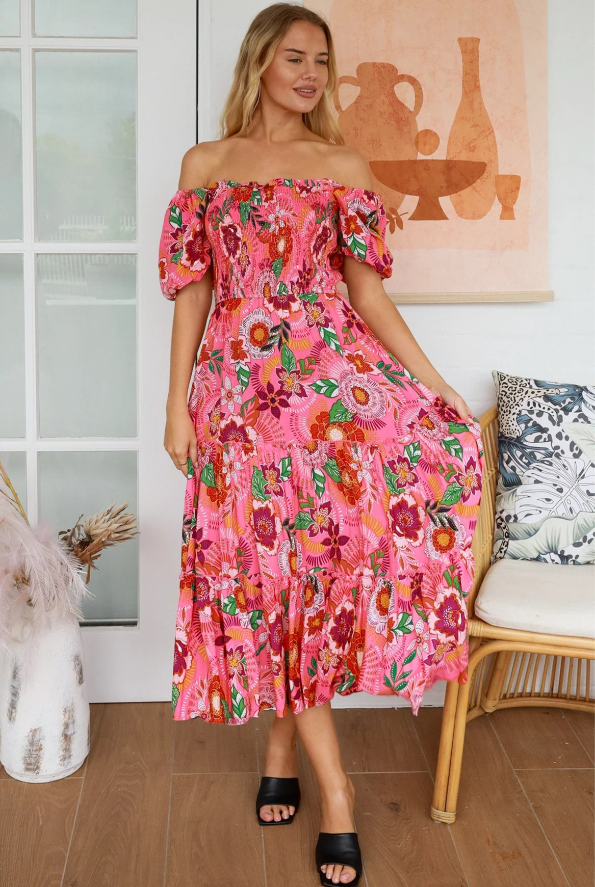 DREAMCATCHER | ISABELLA MIDI DRESS | Bohemian Love Runway