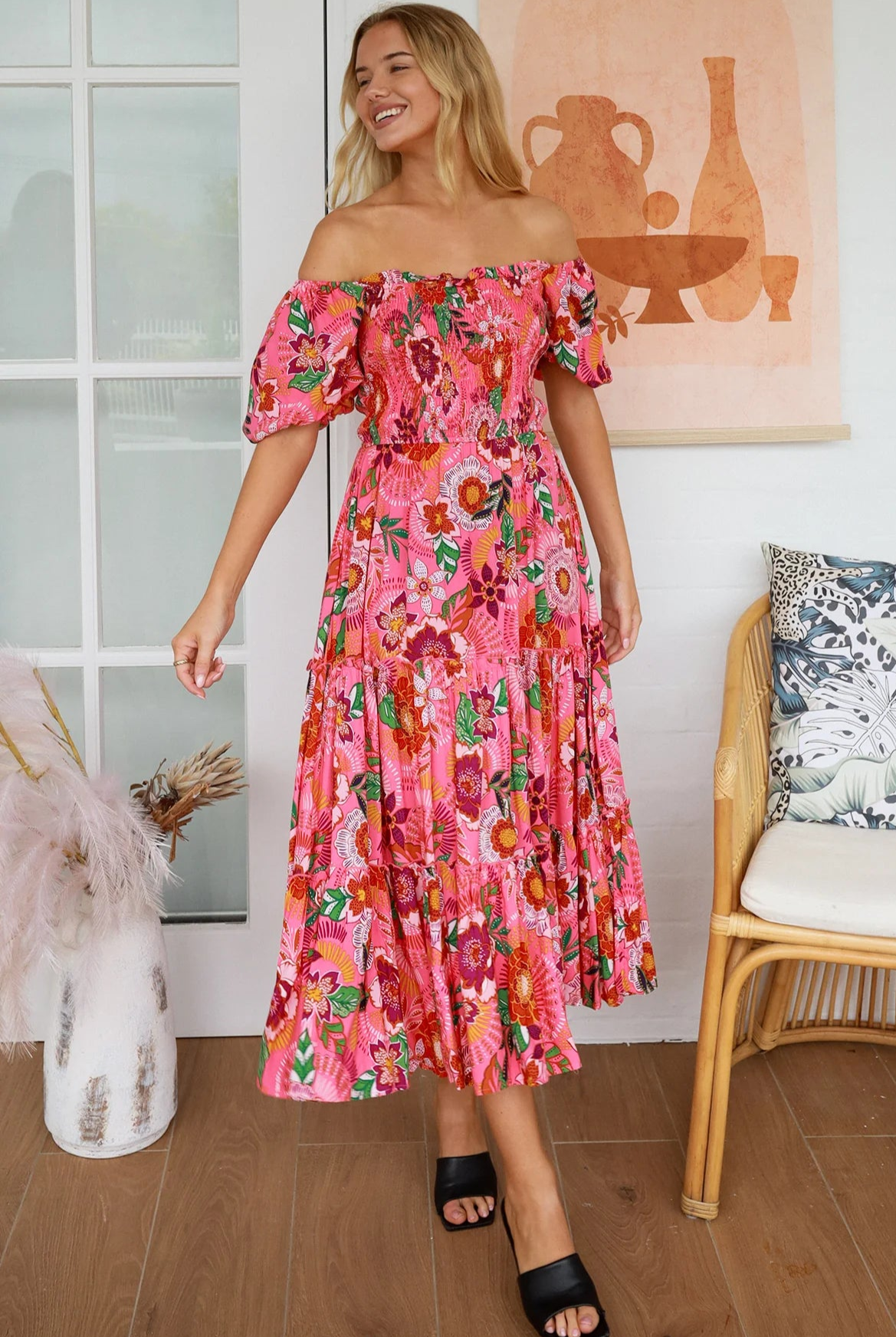 DREAMCATCHER | ISABELLA MIDI DRESS | Bohemian Love Runway