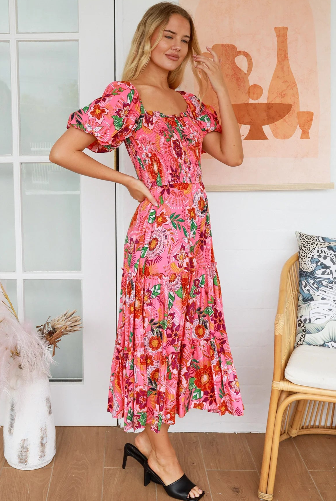 DREAMCATCHER | ISABELLA MIDI DRESS | Bohemian Love Runway