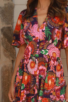 DREAMCATCHER | VIOLET MIDI DRESS | Bohemian Love Runway