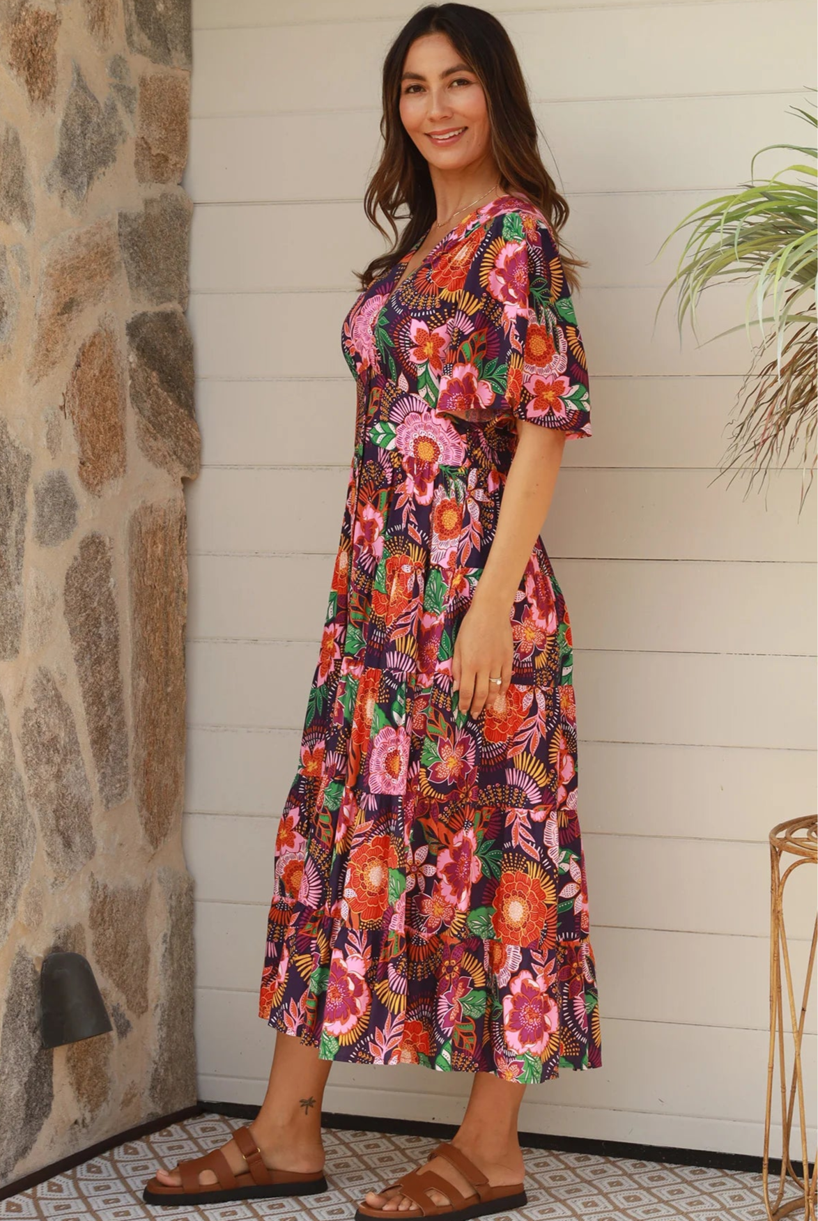 DREAMCATCHER | VIOLET MIDI DRESS | Bohemian Love Runway