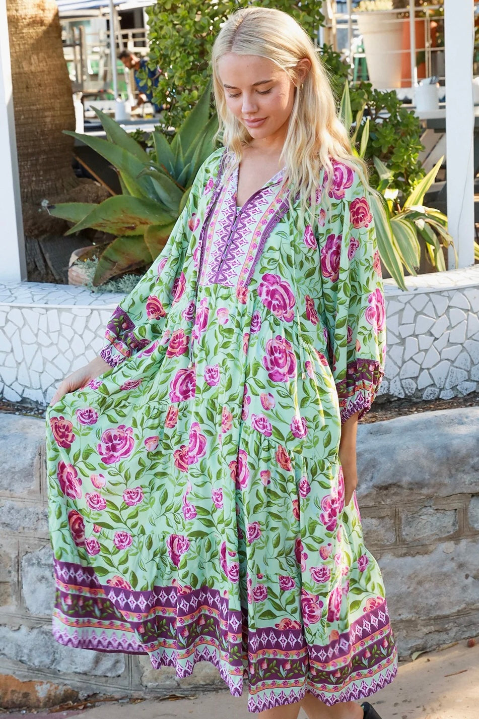 DREAMCATCHER | MARGOT MIDI DRESS | Bohemian Love Runway